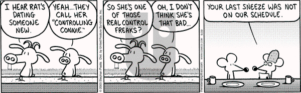Pearls Before Swine on Monday September 29, 2003 Comic Strip