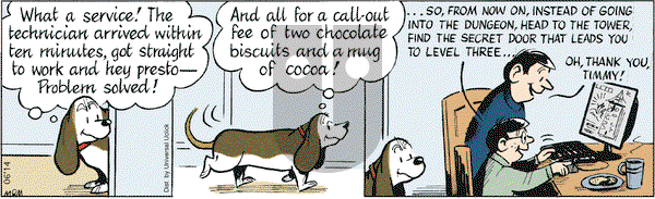 Fred Basset on Thursday June 14, 2012 Comic Strip