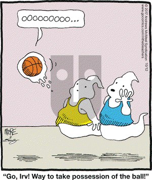 In the Bleachers on Thursday October 12, 2017 Comic Strip