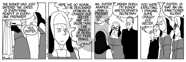 9 Chickweed Lane on Monday April 26, 2004 Comic Strip