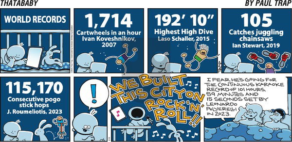 Thatababy on Sunday May 18, 2025 Comic Strip