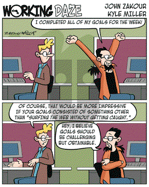 Working Daze on Friday September 9, 2005 Comic Strip