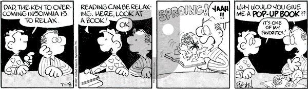 Drabble on Monday December 3, 2001 Comic Strip