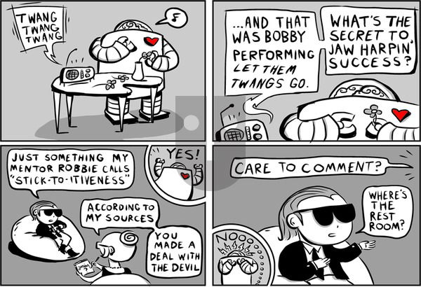 Robbie and Bobby on Tuesday June 17, 2025 Comic Strip