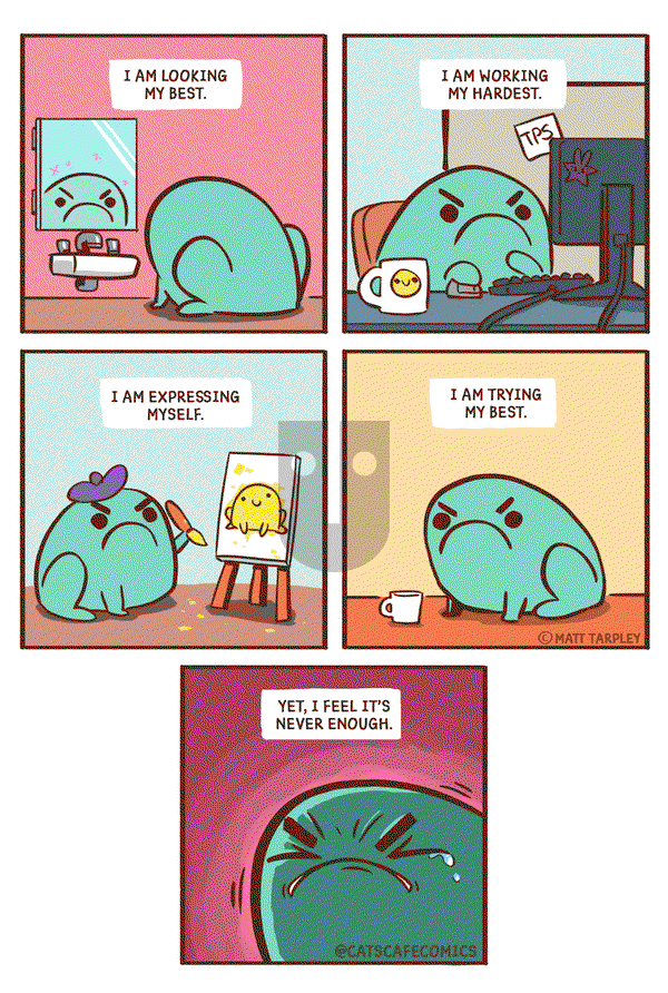 Cat's Cafe on Friday August 21, 2020 Comic Strip