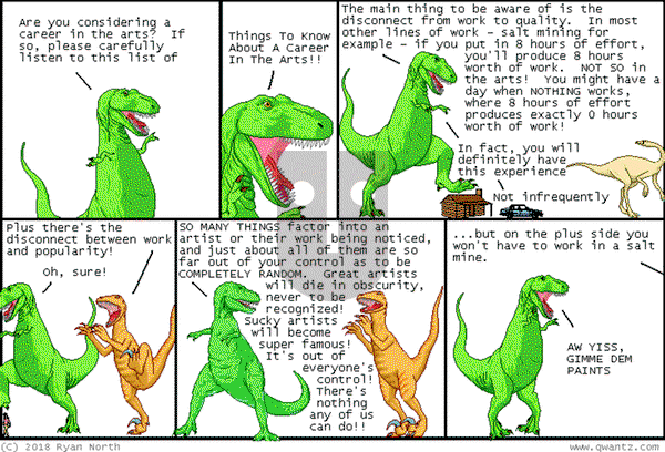 Dinosaur Comics - Friday December 6, 2024 Comic Strip