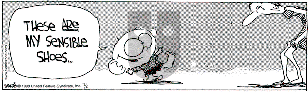 The Buckets on Monday July 6, 1998 Comic Strip