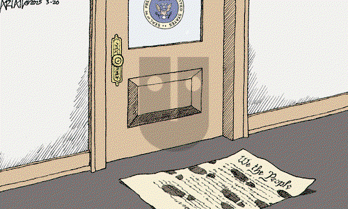 Robert Ariail on Thursday March 20, 2025 Comic Strip