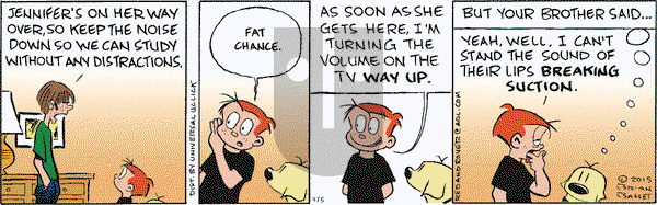Red and Rover on Thursday March 5, 2015 Comic Strip