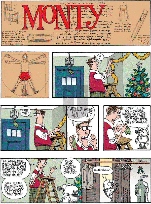 Monty on Sunday December 11, 2011 Comic Strip