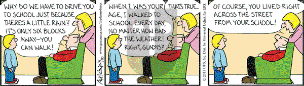 The Born Loser on Tuesday March 10, 2015 Comic Strip