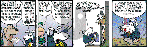 DeFlocked on Thursday October 18, 2012 Comic Strip