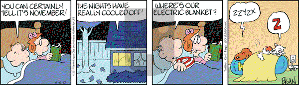Drabble on Monday November 6, 2017 Comic Strip