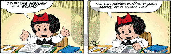 Nancy on Friday November 4, 2016 Comic Strip