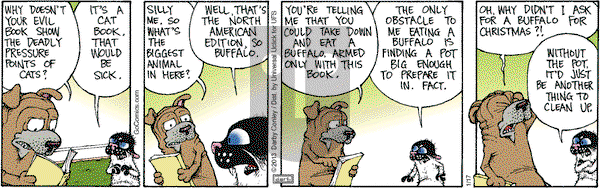 Get Fuzzy - Thursday January 17, 2013 Comic Strip