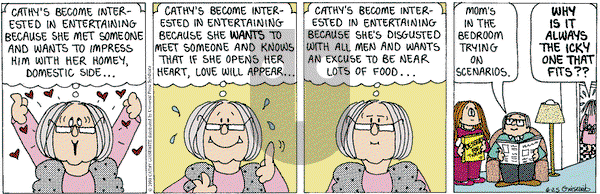 Cathy Classics on Friday June 25, 1999 Comic Strip