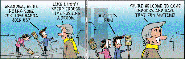 Grand Avenue on Tuesday February 4, 2020 Comic Strip