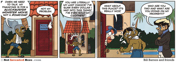 Not Invented Here on Thursday August 19, 2021 Comic Strip