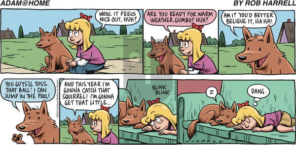 Adam@Home on Sunday April 13, 2025 Comic Strip