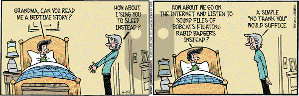 Grand Avenue on Friday April 19, 2013 Comic Strip