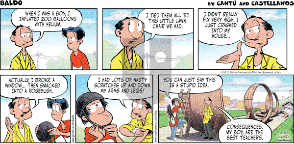 Baldo - Sunday May 30, 2010 Comic Strip