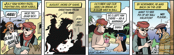 Doonesbury on Saturday November 23, 2013 Comic Strip