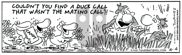 Frank and Ernest on Friday April 4, 1997 Comic Strip