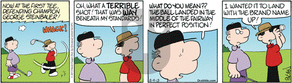Drabble on Friday August 9, 2013 Comic Strip