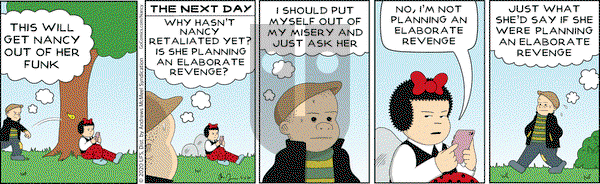 Nancy on Monday May 11, 2020 Comic Strip