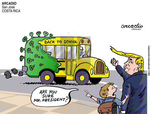 Views of the World on Friday July 24, 2020 Comic Strip