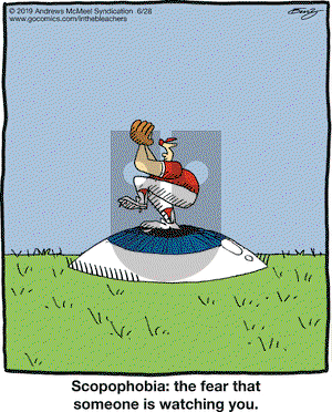 In the Bleachers on Friday June 28, 2019 Comic Strip