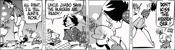 Rose is Rose on Thursday April 24, 2003 Comic Strip