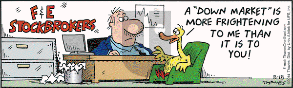 Frank and Ernest on Monday August 18, 2014 Comic Strip