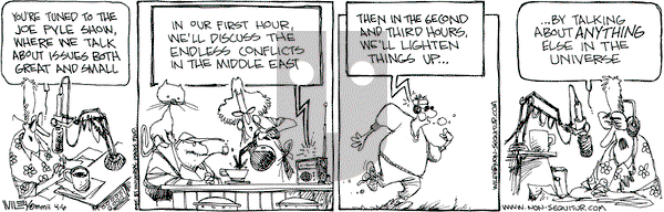 Non Sequitur on Saturday April 6, 2002 Comic Strip