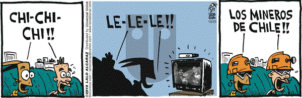 La Cucaracha on Monday October 25, 2010 Comic Strip
