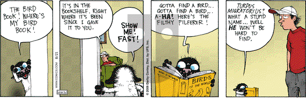Get Fuzzy on Monday August 21, 2006 Comic Strip