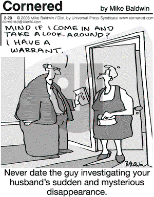 Cornered on Friday February 29, 2008 Comic Strip