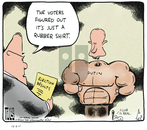 Tom Toles on Friday December 9, 2011 Comic Strip