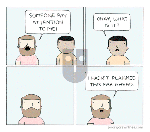 Poorly Drawn Lines on Monday September 25, 2017 Comic Strip