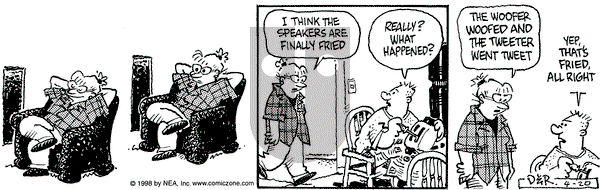 Betty on Monday April 20, 1998 Comic Strip