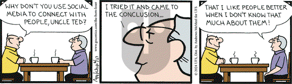 The Born Loser on Thursday June 27, 2024 Comic Strip