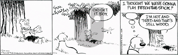 Red and Rover on Thursday July 10, 2008 Comic Strip