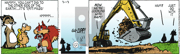 Over the Hedge on Tuesday July 13, 2021 Comic Strip