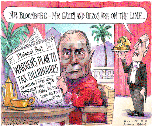Matt Wuerker on Wednesday November 13, 2019 Comic Strip