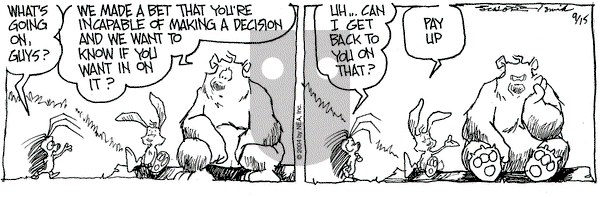 The Grizzwells on Wednesday September 15, 2004 Comic Strip