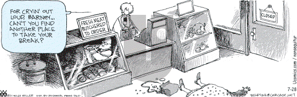 Non Sequitur on Thursday July 28, 2005 Comic Strip