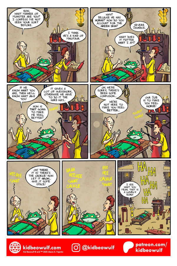 Kid Beowulf on Thursday May 22, 2025 Comic Strip