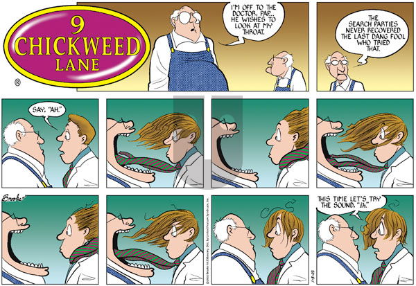 9 Chickweed Lane on Sunday January 5, 2003 Comic Strip