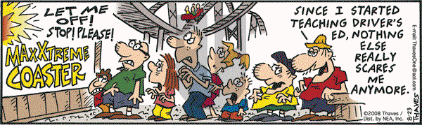 Frank and Ernest on Saturday August 23, 2008 Comic Strip