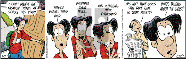 Baldo on Thursday September 7, 2000 Comic Strip